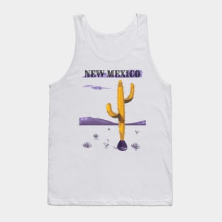 New Mexico Travel poster Tank Top